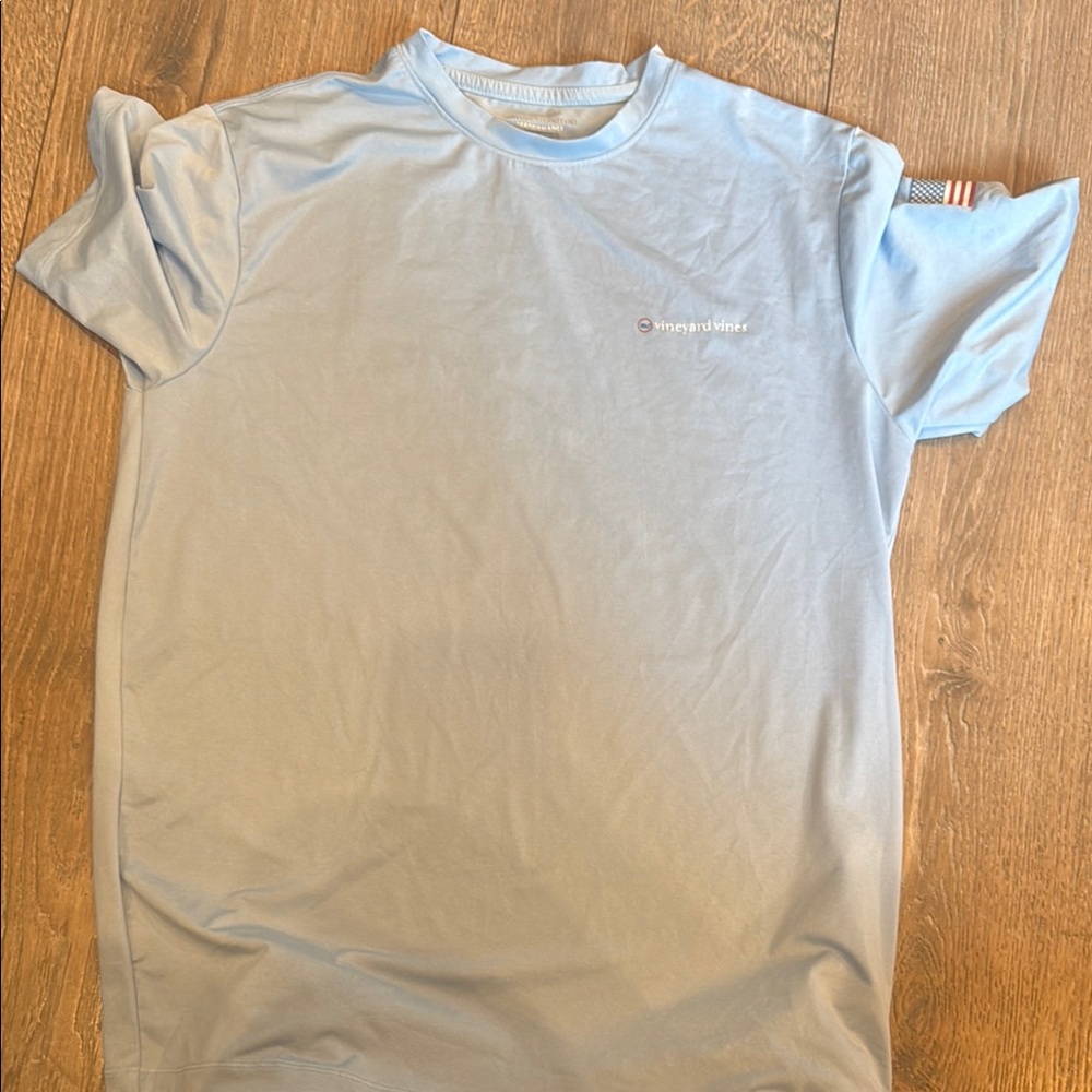 Vineyard Vines Men’s Sky Blue Short-Sleeve Tee